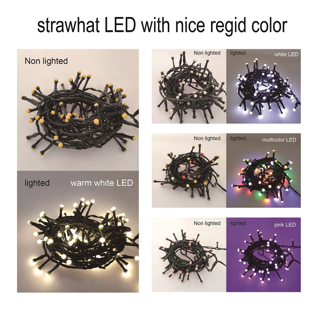200L string light with colored LED